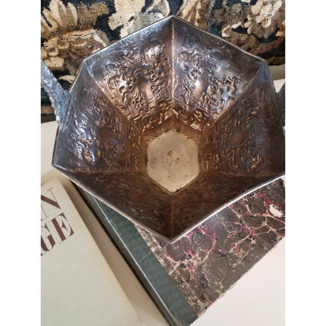 Antique Dutch Silverplated Basket For Sale In San Antonio - Image 6 of 11