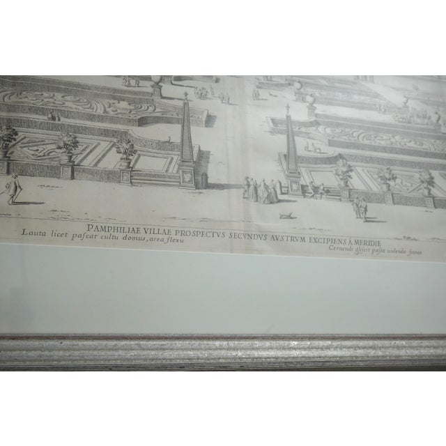 Set of 4 Italian Landscape Engraving Prints in Frames For Sale In Philadelphia - Image 6 of 15