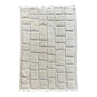 Moroccan Beni Ouarain Wool Rug, 1990 For Sale