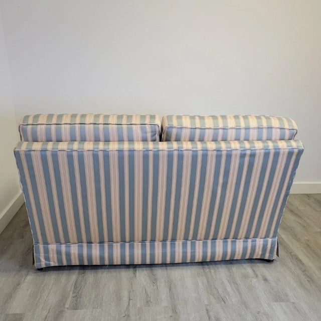 Traditional Vintage Petite Loveseat by Walker Furniture Co., High Point Nc For Sale - Image 3 of 12