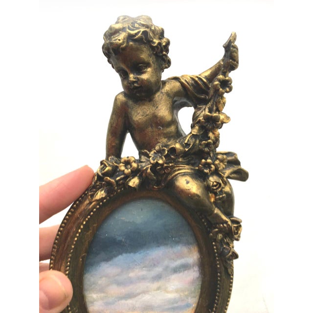 Framed Original Painting Landscape Victorian Decor by Valeriya Serova For Sale - Image 4 of 9