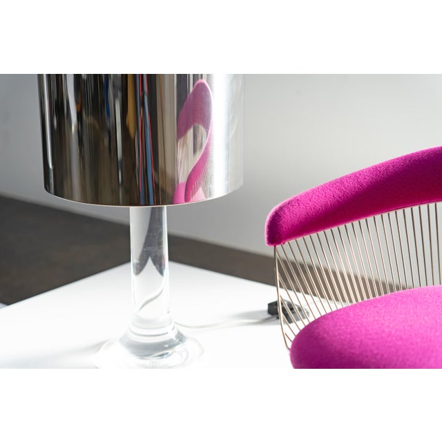 1970s Acrylic Glass Table Lamps by Luigi Massoni for Guzzini, Italy, 1970s, Set of 2 For Sale - Image 5 of 11