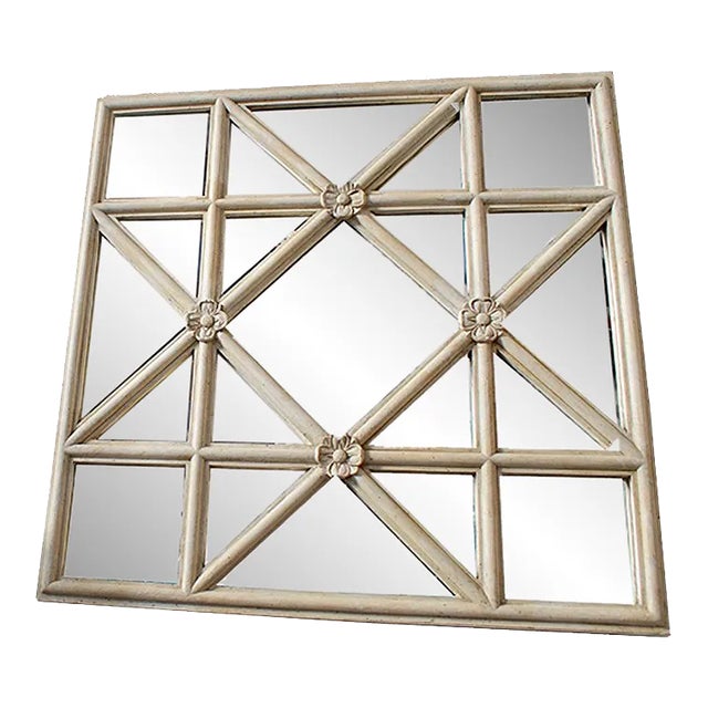 Antique Scottish Astra Glaze Window Mirror For Sale