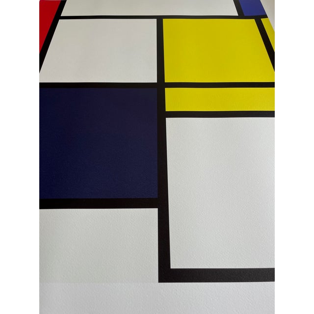 Paper Piet Mondrian, Composition Neoplastique No. 5 E, 1924, Print For Sale - Image 7 of 10