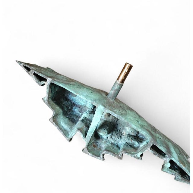 Unkown, Abstract Sculpture, Bronze For Sale - Image 11 of 18