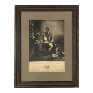 1828 Egnlish Massa Out “Sambo Werry Dry” Mezzotint Etching by Henry Pidding