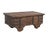 Antique Indian Teakwood Blanket Chest/Coffee Table For Sale - Image 4 of 4