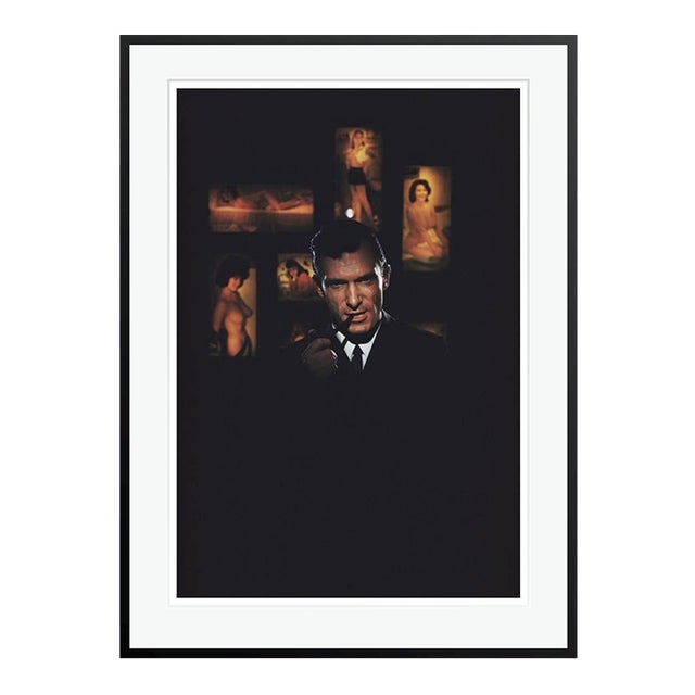 Hugh Hefner 1961 by Slim Aarons Framed C-Print For Sale