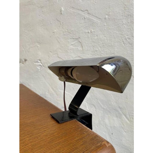 Vintage Art Deco Chrome Desk Lamp, 1930s For Sale - Image 4 of 9