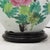 Famille Rose Antique Porcelain Vase Lamp With Bird and Floral Motif on Wood Base For Sale - Image 10 of 15