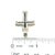 1990s 1990s David Yurman Sterling Silver Cross Pendant Estate For Sale - Image 5 of 5