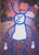 Modern Paul Kostabi, Mother and her Children, Giclee Print For Sale - Image 3 of 6