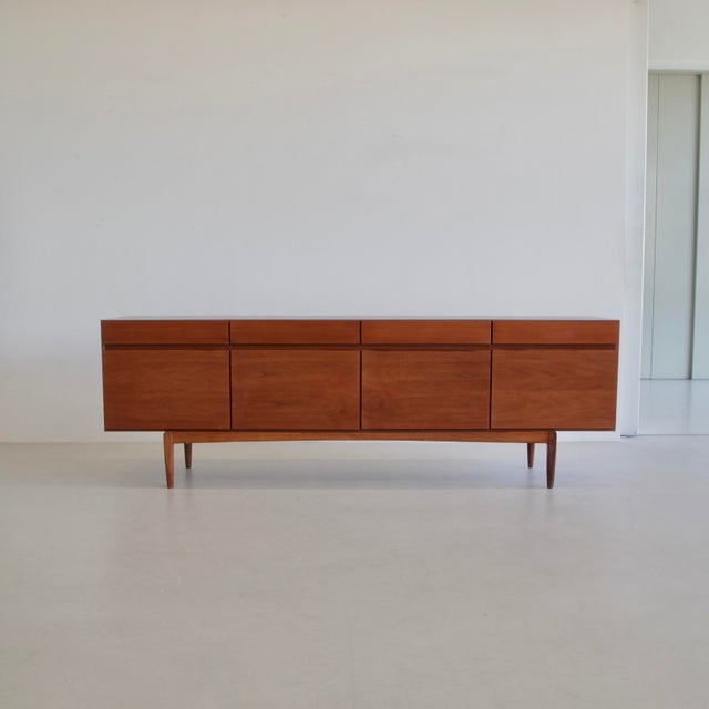 Large Teak FA66 Sideboard by Ib Kofold Larsen for Faarup Møbelfabrik, 1966 For Sale - Image 11 of 11