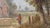 Antique Signed Pastoral Landscape Oil Painting - Signed by J.Lavnu For Sale - Image 12 of 14