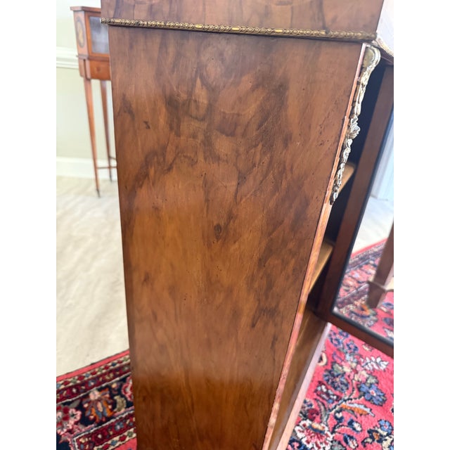 Late 19th Century Antique Continental 1880-1900 Biedermeier Cabinet For Sale - Image 5 of 12