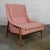 Vintage Mid Century Modern Walnut & Ash Frame & Pink Fabric Lounge Chair Style of Dux or Kroehler For Sale - Image 13 of 13