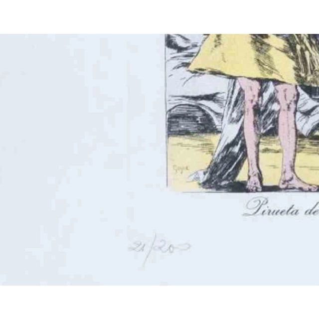 Pirueta de Plátano is an original contemporary artwork realized in 1977. Dry point and collotype, Hand signed by the...