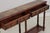 1990s Mahogany 2 Drawer Marble Top Console Table For Sale - Image 5 of 17