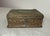 Antique 19th Century Hand Tooled Copper Carved Jade Stone Wood Cigarette Box For Sale - Image 11 of 13