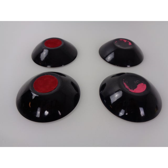 Blue Vintage Fischland Enamelled Bowls, 1960s, Set of 9 For Sale - Image 8 of 18