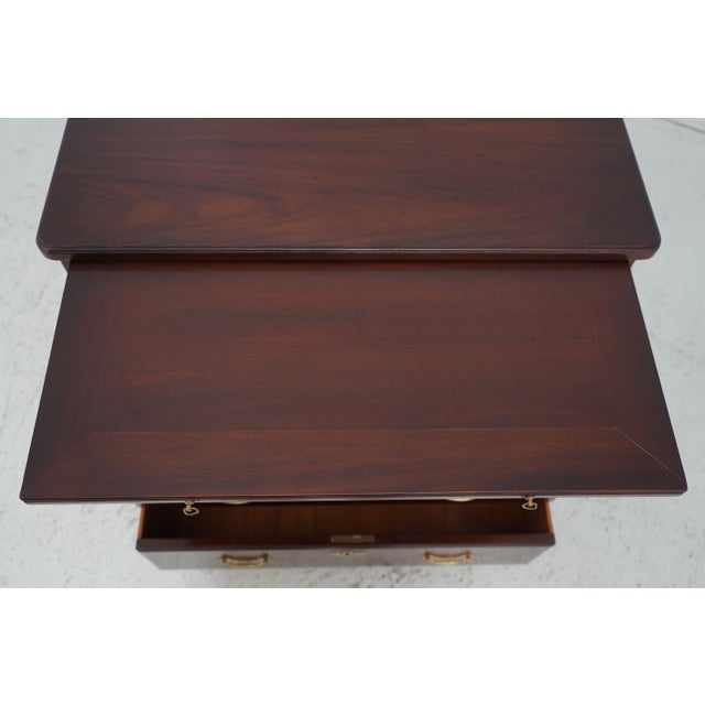 Kittinger Kittinger Cw-68 Colonial Williamsburg Mahogany Bachelor Chest For Sale - Image 4 of 12