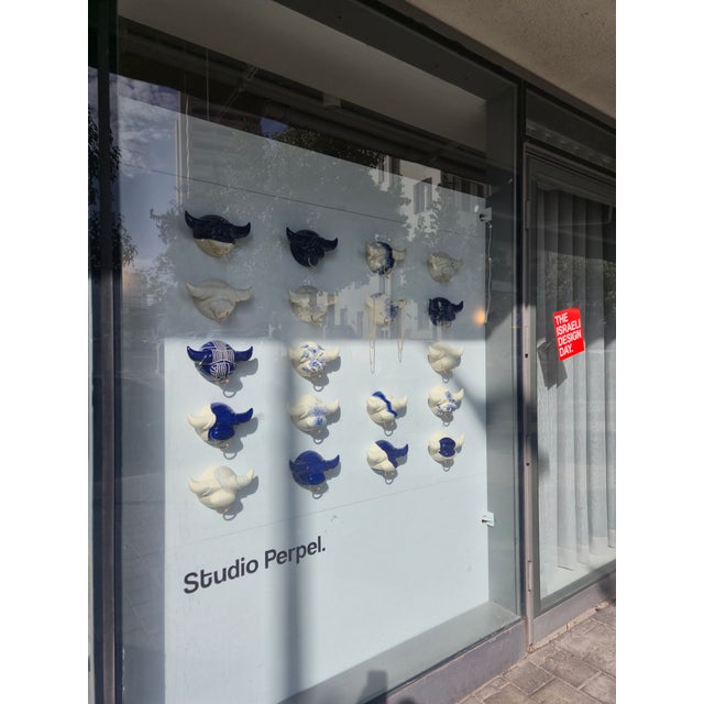 Green Green Ox Ceramic Sculpture, Modern Design, New Creation Wall Art For Sale - Image 8 of 9