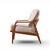 Wood Milo Baughman for Thayer Coggin Mid Century Walnut Lounge Chairs - Pair For Sale - Image 7 of 12