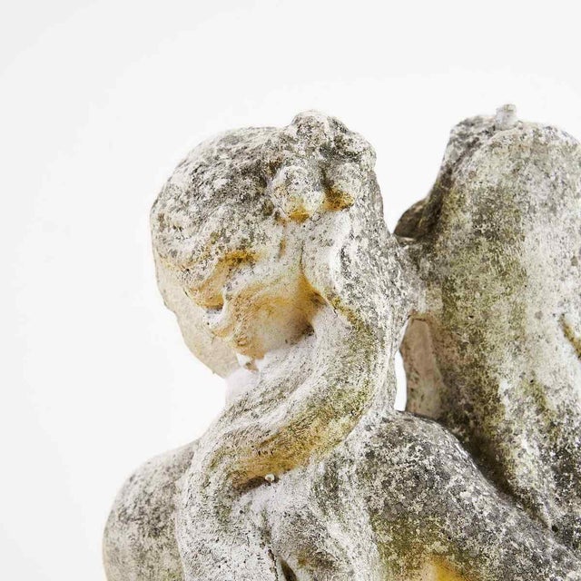 1950s Garden Statue Made of Concrete and Marble Dust For Sale - Image 9 of 10