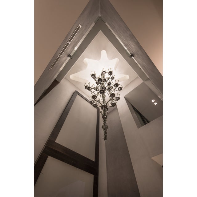 Contemporary Murano Scenic Hanging Light by Vetrarti For Sale - Image 3 of 18