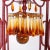 Metal 1930s Art Deco Pagoda Form Chinoiserie Chandelier For Sale - Image 7 of 9