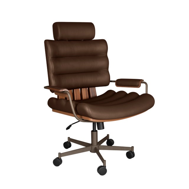 Thomas II Office Chair by Wood Tailors Club For Sale - Image 14 of 17