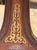19th C. English Regency Rosewood and Brass Inlaid Side Table For Sale - Image 4 of 7