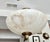 1970s French Directoire Style Alabaster Flushmount Ceiling Light For Sale - Image 4 of 16