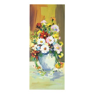 Still Life Composition, Oil Painting on Platex For Sale