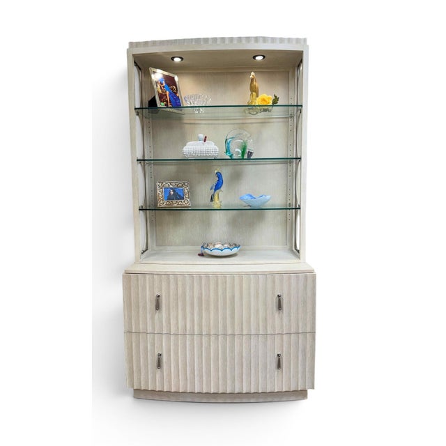 Lexington Furniture Lexington Sligh Cascades Birkdale File Chest & Display Hutch Deck For Sale - Image 4 of 13