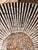 Large Mother of Pearl Inlay Wood Centerpiece Bowl, Black Sunburst Mosaic For Sale In Charleston - Image 6 of 8