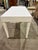 Villa & House Attributed to Villa & House Linen Texture "Claudette" Vanity Desk For Sale - Image 4 of 8