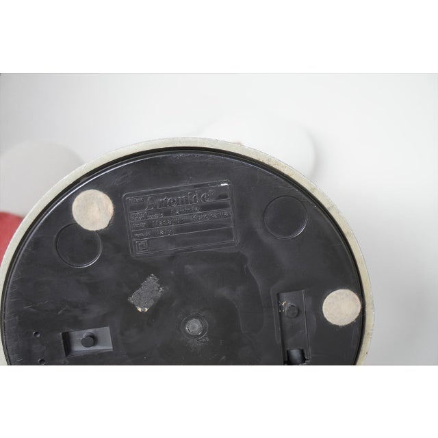 White Lavinia Table Lamp by Masayuki Kurokawa for Artemide, Italy, 1980s For Sale - Image 8 of 9