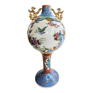 Large Mid 20th Century 'Famille-Rose' Vase For Sale