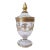 Mid 19th Century French 40s Gilt Crystal Candy Dish With Lid For Sale