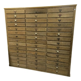 Filing Cabinet in Wood For Sale