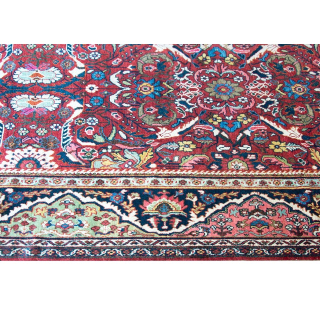 Early 20th Century Persian Mahal Rug For Sale - Image 9 of 16