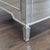 Wood Worlds Away Three Drawer Mirrored Chest/Nightstand For Sale - Image 7 of 11