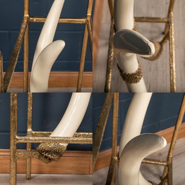 20th Century French Console Table by Henri Fernandez, 1970 For Sale - Image 12 of 13