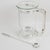 Gorham Gorham Silver Plate and Glass Barware Martini Cocktail Pitcher For Sale - Image 4 of 14