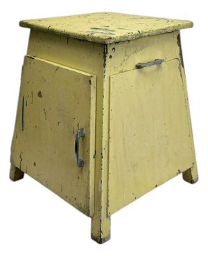 Pine Wood Side Table, 1940s