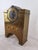 Vintage Art Deco Console Clock in Brass Case, 1930 For Sale - Image 17 of 18