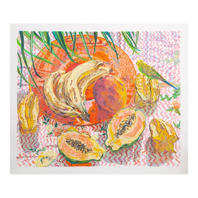 Janet Fish, "Still Life With Tropical Fruits", Figurative Still Life For Sale