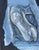 "Moonlit Shoes," Original print of moon light casting blue hues upon a pair of designer shoes. Oil painting illustrated...