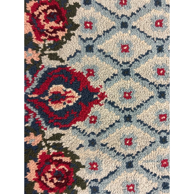 Art Deco Rug, 1940s-1950s For Sale - Image 12 of 14